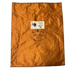 Designer Inspired Saffron Dust Bag with Logo